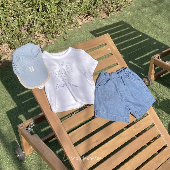 Woodie - Korean Baby Fashion - #babyootd - Border Denim Pants - 9