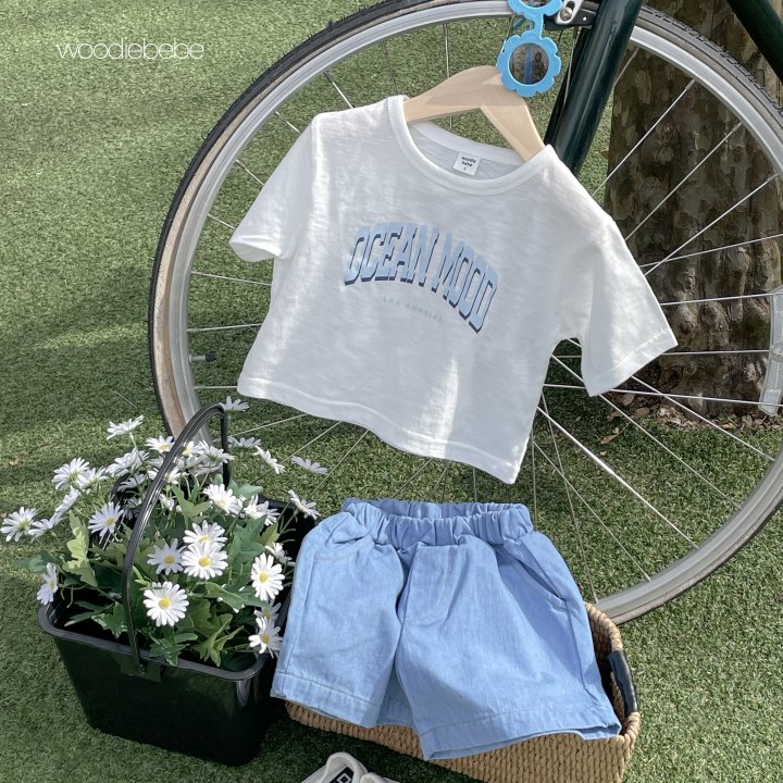 Woodie - Korean Baby Fashion - #babyoninstagram - Ocean Tee - 4