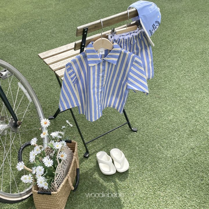 Woodie - Korean Baby Fashion - #babyootd - Ferry Shirt - 11