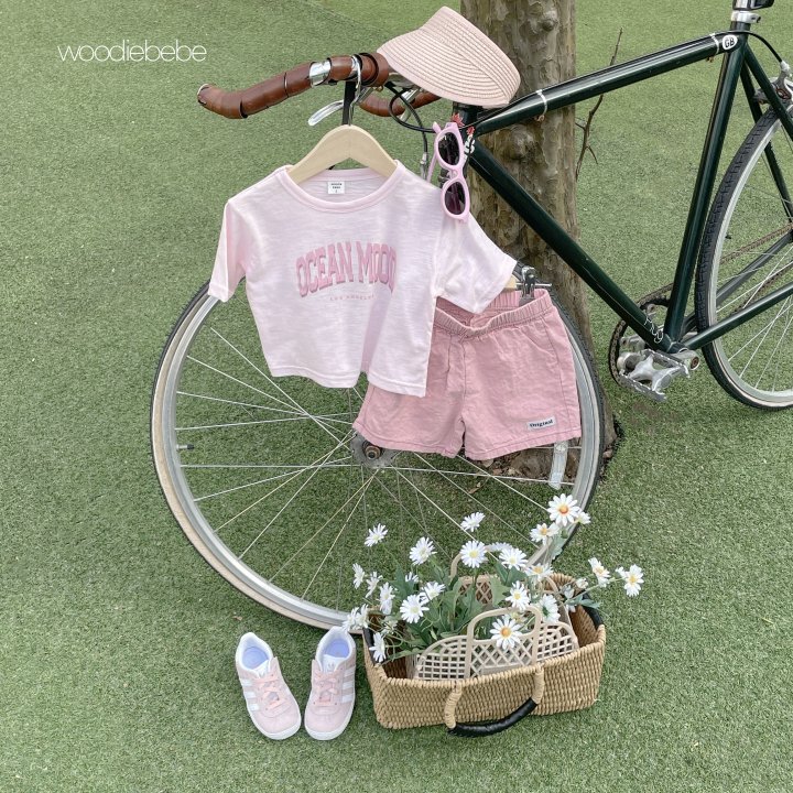 Woodie - Korean Baby Fashion - #babyoutfit - Ocean Tee - 5