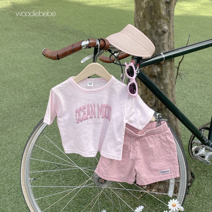 Woodie - Korean Baby Fashion - #babyoutfit - Ocean Tee - 6