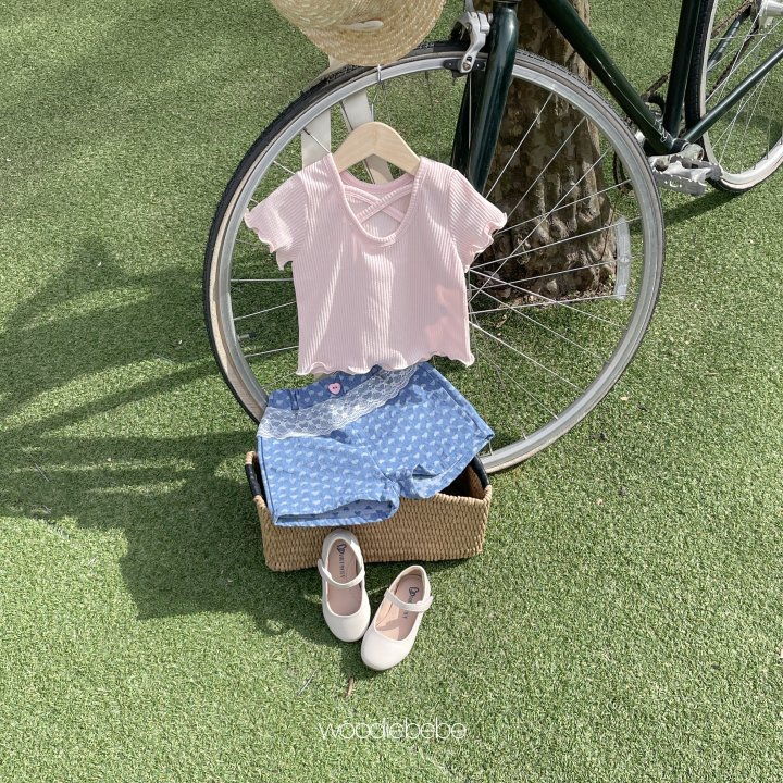 Woodie - Korean Baby Fashion - #babyoutfit - Lena Tee - 3