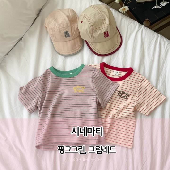 Woodie - Korean Baby Fashion - #babyoutfit - Cinema Tee