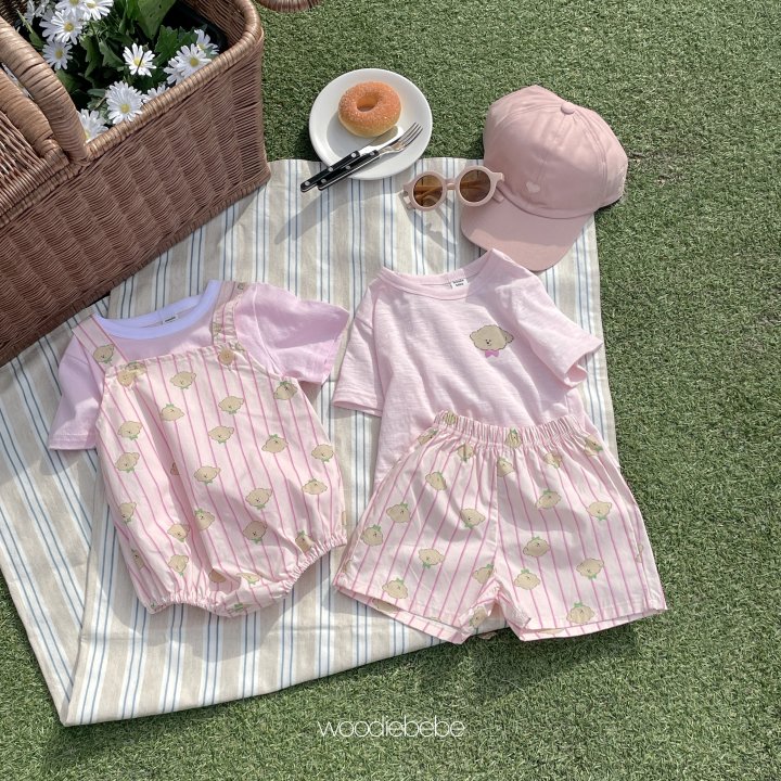 Woodie - Korean Baby Fashion - #babyoutfit - Puppy Set - 7