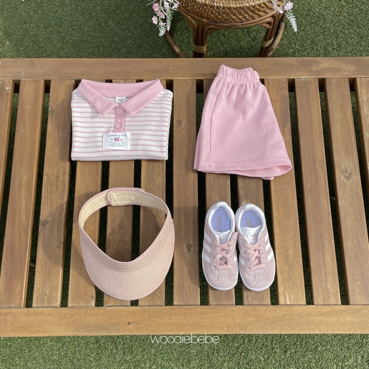 Woodie - Korean Baby Fashion - #babyoutfit - Oxford Set - 5