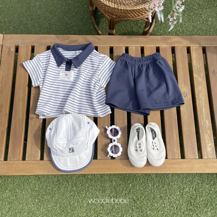 Woodie - Korean Baby Fashion - #babyoutfit - Oxford Set - 6