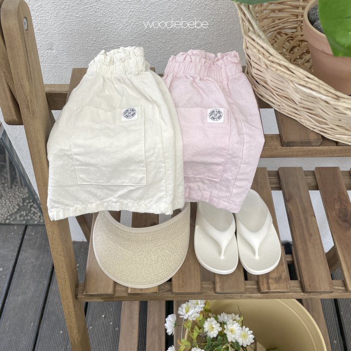 Woodie - Korean Baby Fashion - #onlinebabyshop - Mallon Half Pants - 2