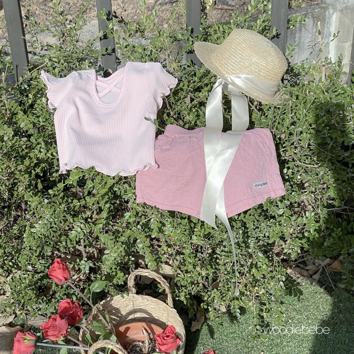 Woodie - Korean Baby Fashion - #onlinebabyshop - Lena Tee - 7