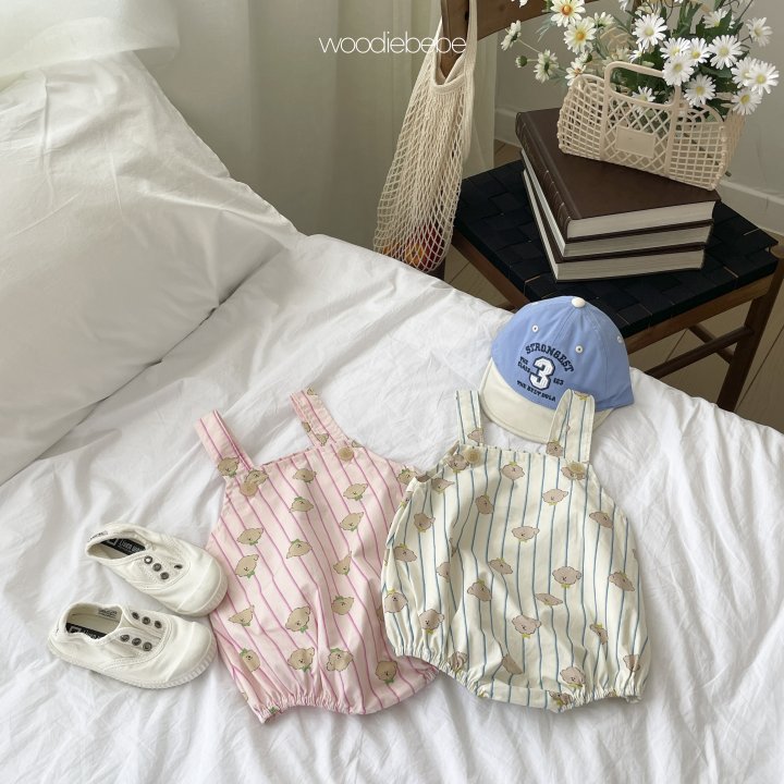 Woodie - Korean Baby Fashion - #onlinebabyshop - Puppy Suit - 2