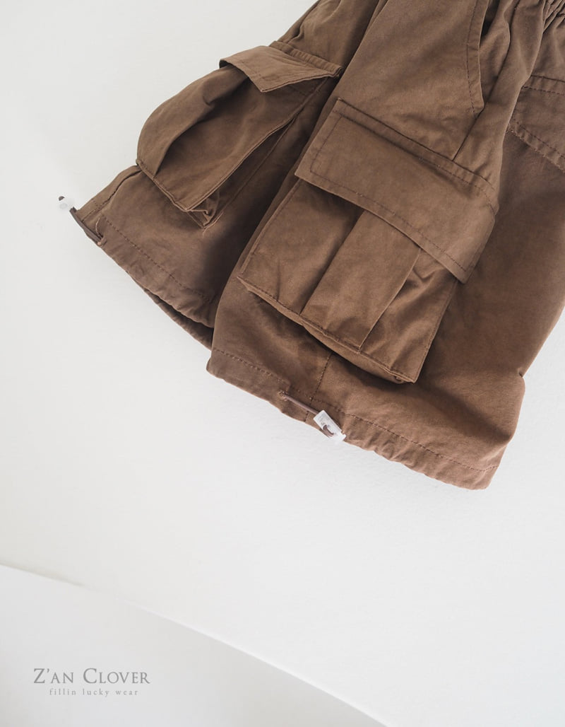 Zan Clover - Korean Children Fashion - #Kfashion4kids - Cargo Bermuda Pants - 11
