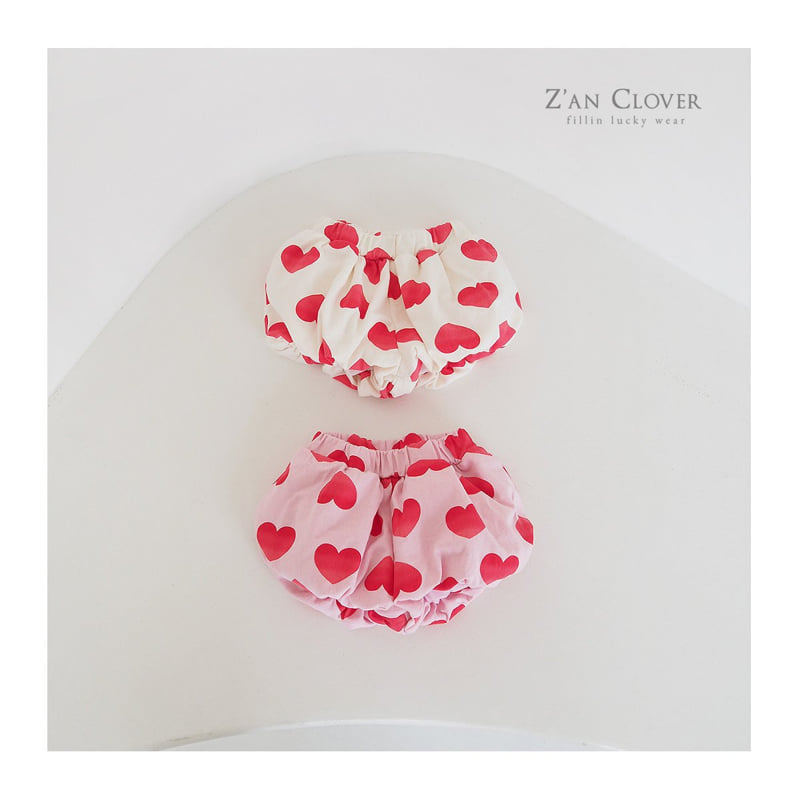 Zan Clover - Korean Children Fashion - #Kfashion4kids - Heart Pumpkin Short Pants