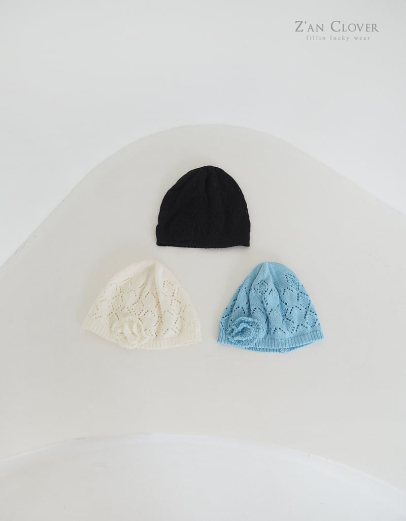 Zan Clover - Korean Children Fashion - #Kfashion4kids - Corsage Punching Beanie - 2