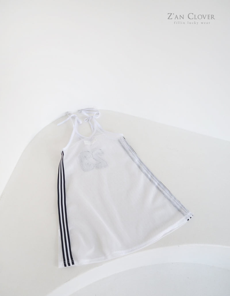Zan Clover - Korean Children Fashion - #childofig - Mesh Layered One-piece - 6