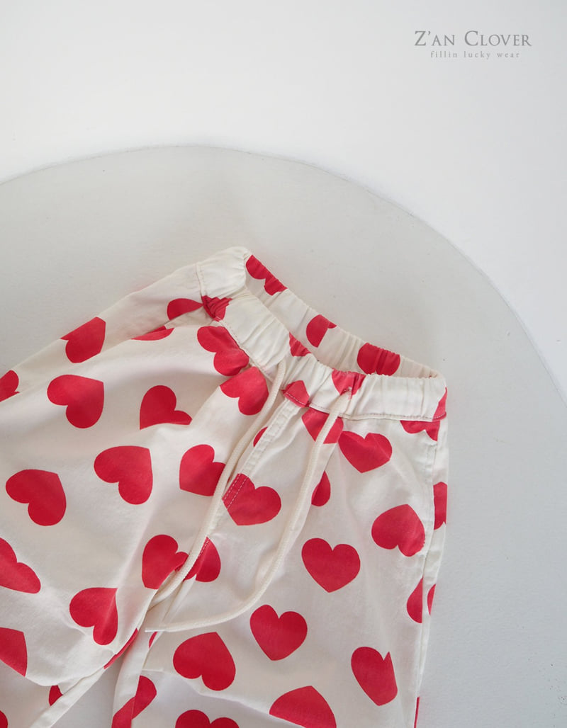 Zan Clover - Korean Children Fashion - #childofig - Balloon Fit Heart Pants - 5