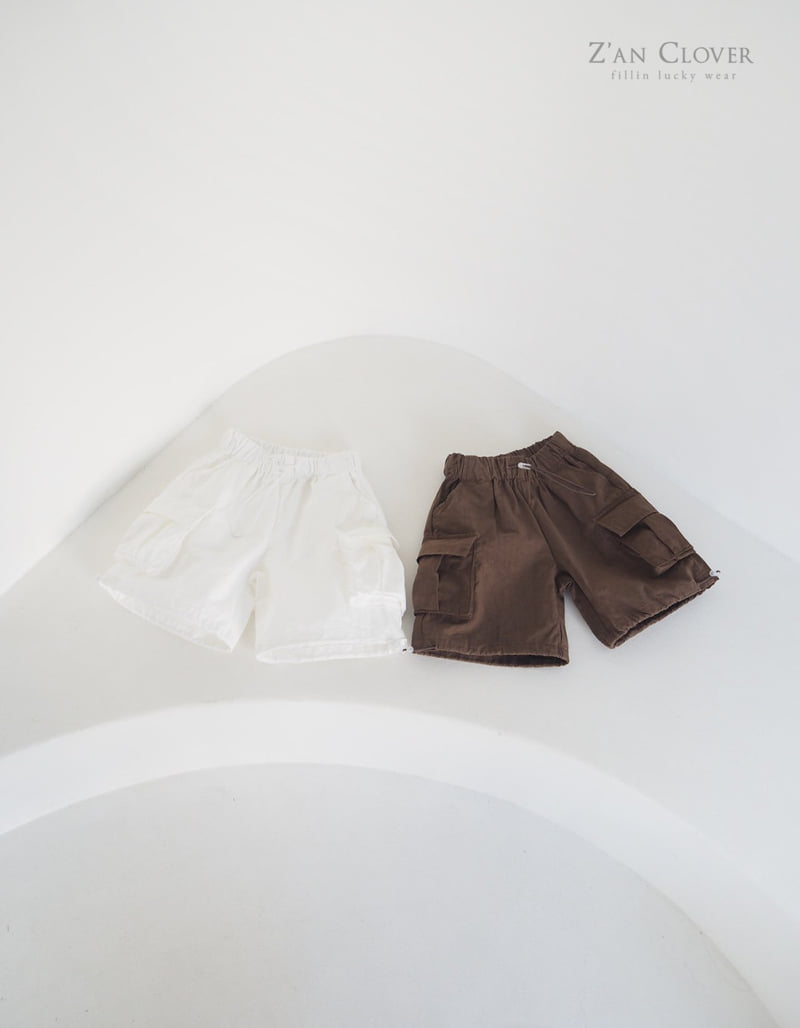 Zan Clover - Korean Children Fashion - #childofig - Cargo Bermuda Pants - 3