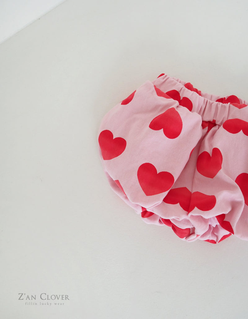 Zan Clover - Korean Children Fashion - #childofig - Heart Pumpkin Short Pants - 9