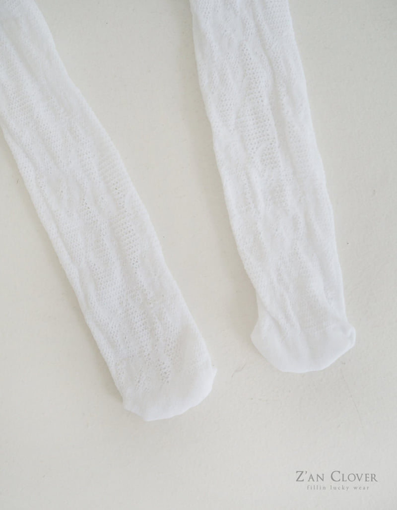 Zan Clover - Korean Children Fashion - #childofig - Long Lace Socks - 5