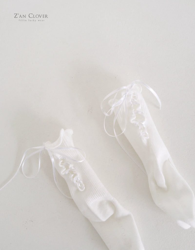 Zan Clover - Korean Children Fashion - #childofig - Eyelet Socks - 10