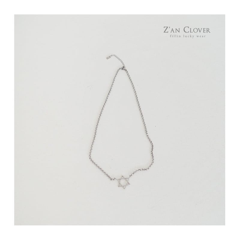 Zan Clover - Korean Children Fashion - #childofig - Star Necklace