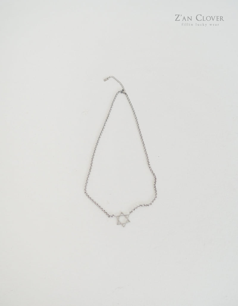 Zan Clover - Korean Children Fashion - #childofig - Star Necklace - 2