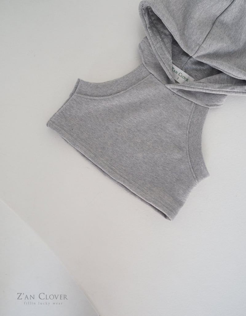 Zan Clover - Korean Children Fashion - #childrensboutique - Hoodie Vest - 5
