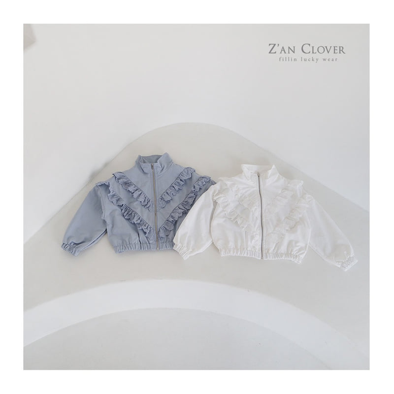 Zan Clover - Korean Children Fashion - #childrensboutique - Punching Lace Jacket (Kids)