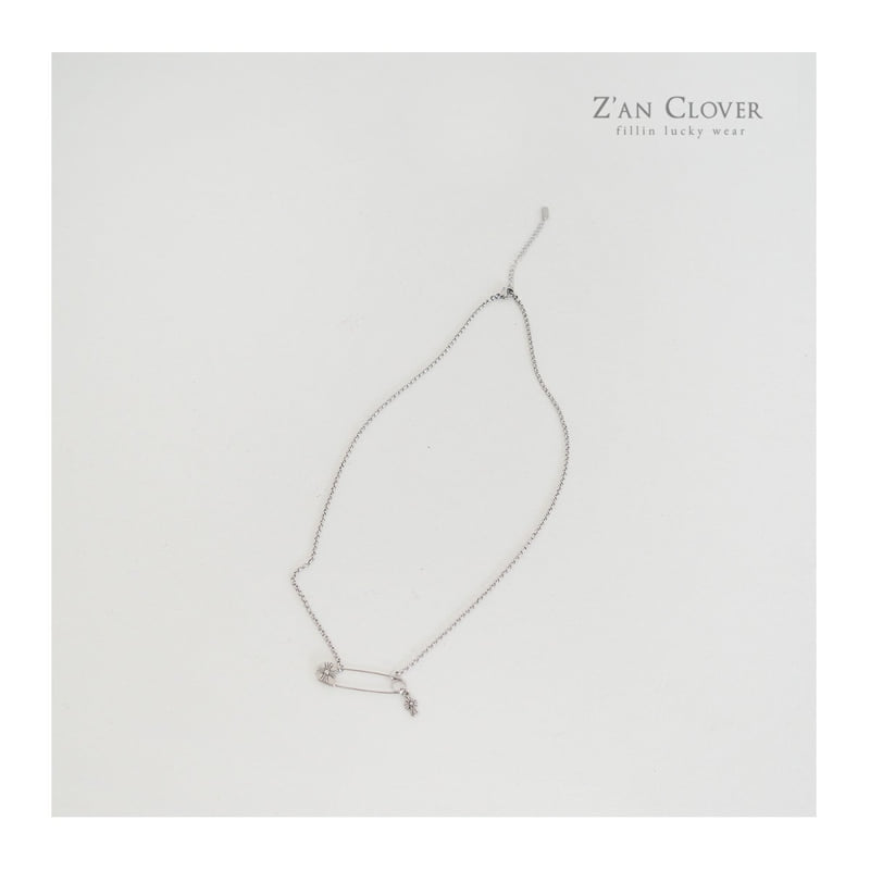Zan Clover - Korean Children Fashion - #designkidswear - Clothes Pin Necklace