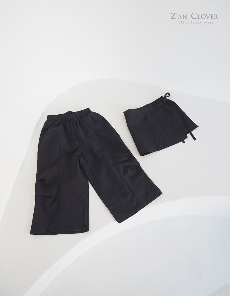 Zan Clover - Korean Children Fashion - #designkidswear - Anorak Wrap Pants (Junior) - 12
