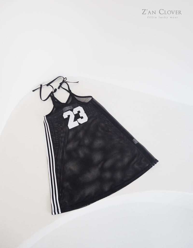 Zan Clover - Korean Children Fashion - #discoveringself - Mesh Layered One-piece - 9