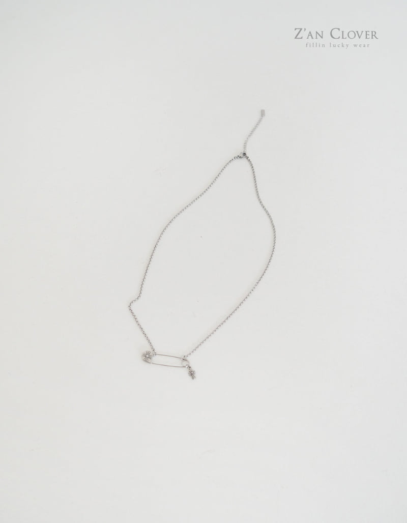 Zan Clover - Korean Children Fashion - #discoveringself - Clothes Pin Necklace - 2