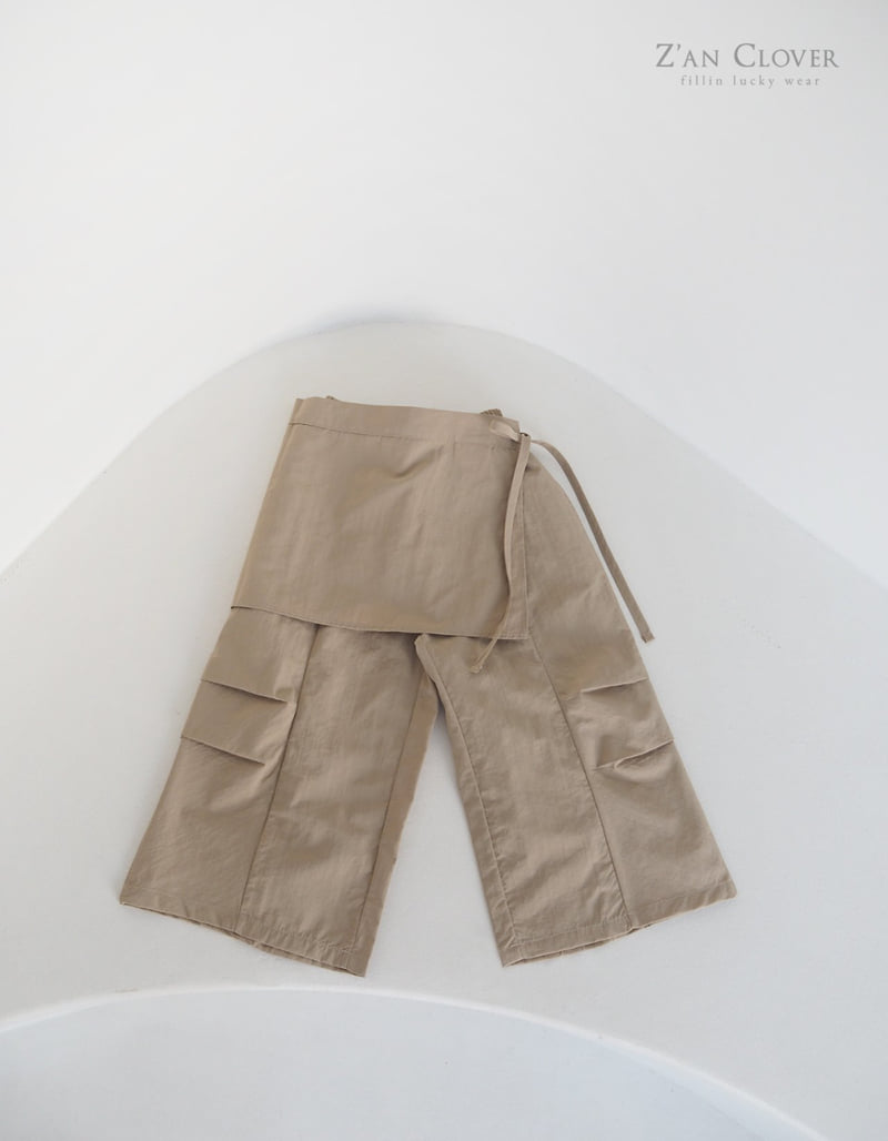 Zan Clover - Korean Children Fashion - #discoveringself - Anorak Wrap Pants (Kids) - 4