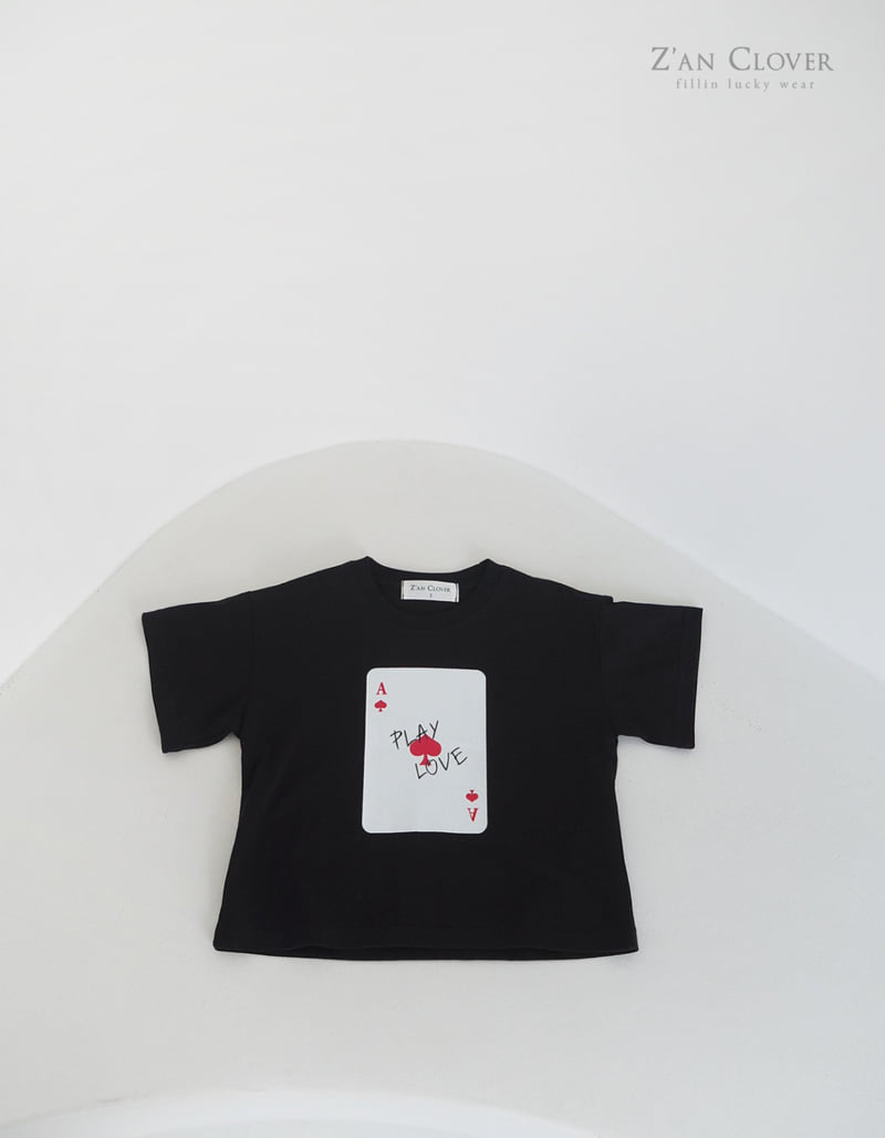 Zan Clover - Korean Children Fashion - #discoveringself - Spade Tee - 4