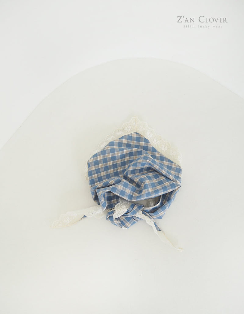 Zan Clover - Korean Children Fashion - #discoveringself - Check Lace Kerchief - 4