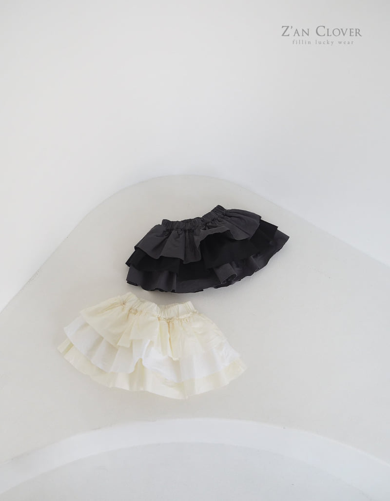 Zan Clover - Korean Children Fashion - #kidsshorts - Anna Cancan Skirt - 3