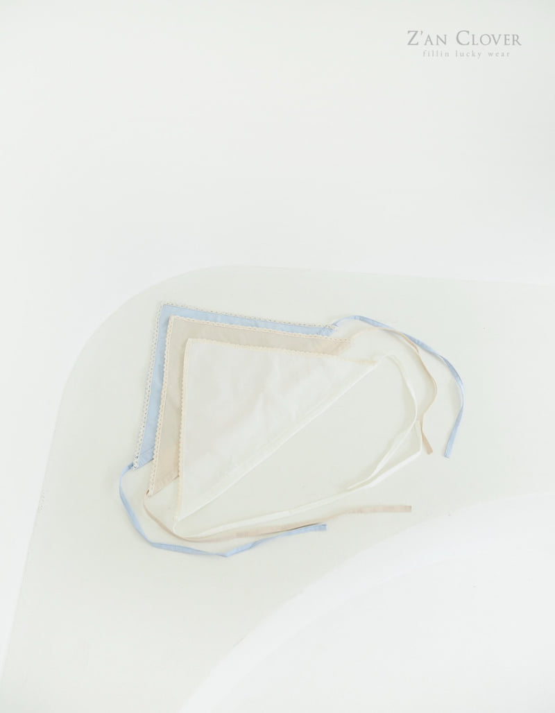 Zan Clover - Korean Children Fashion - #kidsshorts - Cream Cheese Kerchief - 3