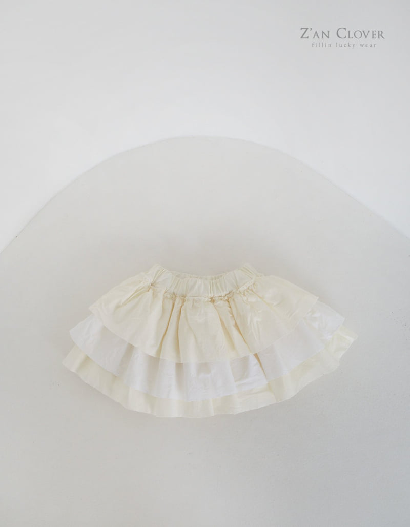 Zan Clover - Korean Children Fashion - #kidsshorts - Anna Cancan Skirt - 4
