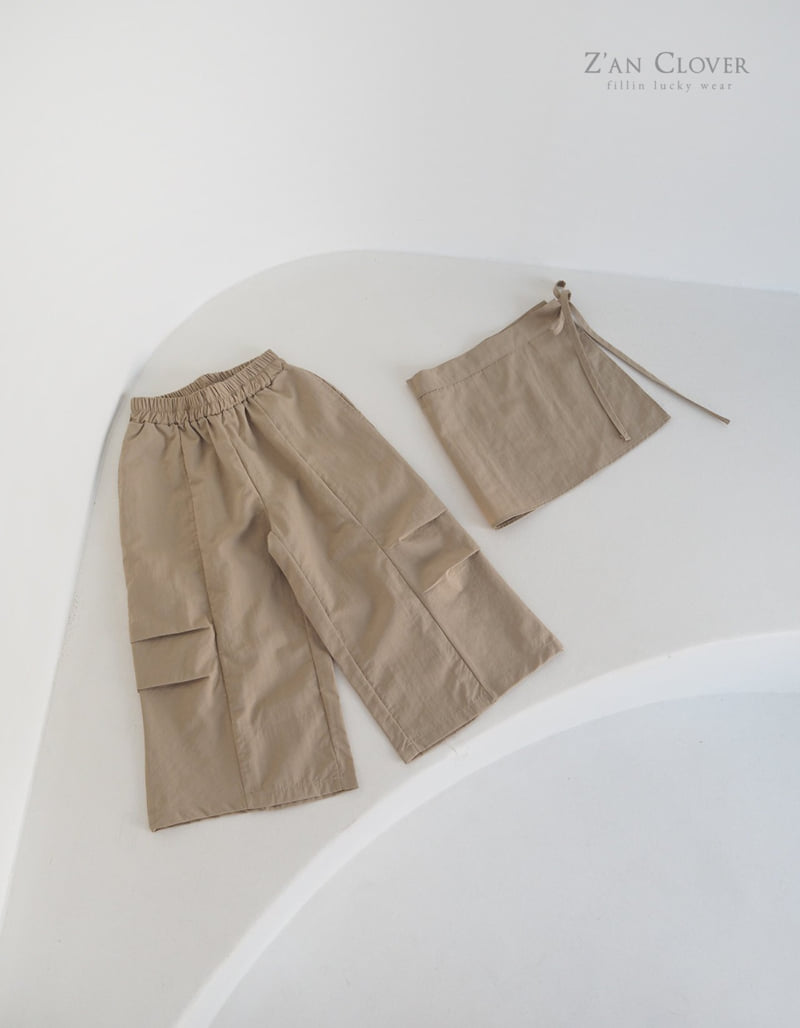 Zan Clover - Korean Children Fashion - #kidzfashiontrend - Anorak Wrap Pants (Kids) - 7