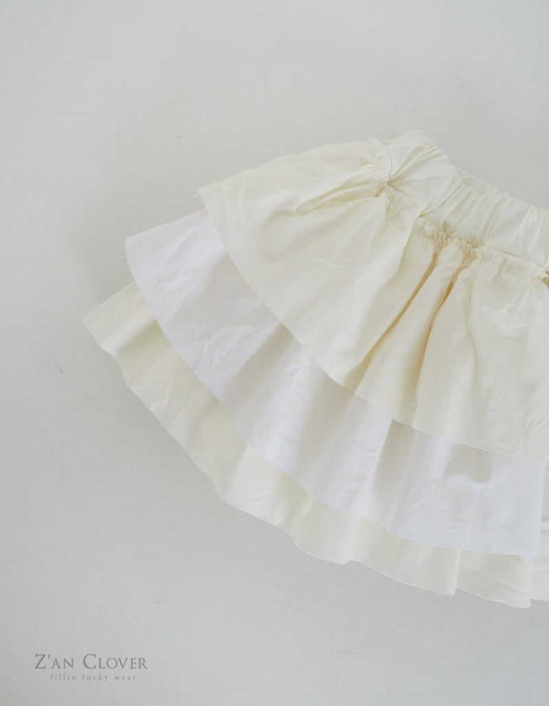 Zan Clover - Korean Children Fashion - #kidzfashiontrend - Anna Cancan Skirt - 5