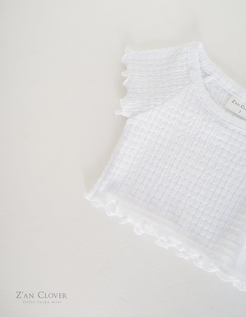 Zan Clover - Korean Children Fashion - #kidzfashiontrend - Wrinkle Tee - 5