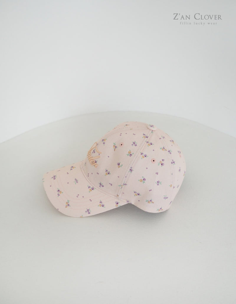 Zan Clover - Korean Children Fashion - #littlefashionista - Flower Ball Cap - 8