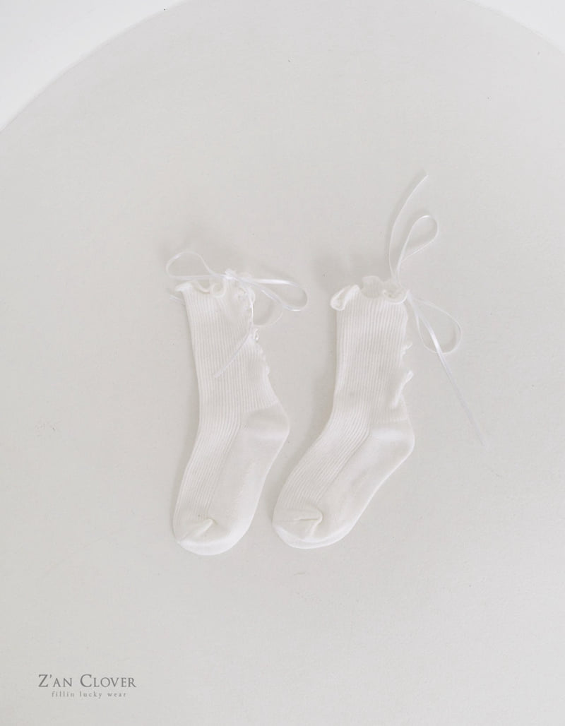Zan Clover - Korean Children Fashion - #magicofchildhood - Eyelet Socks - 7