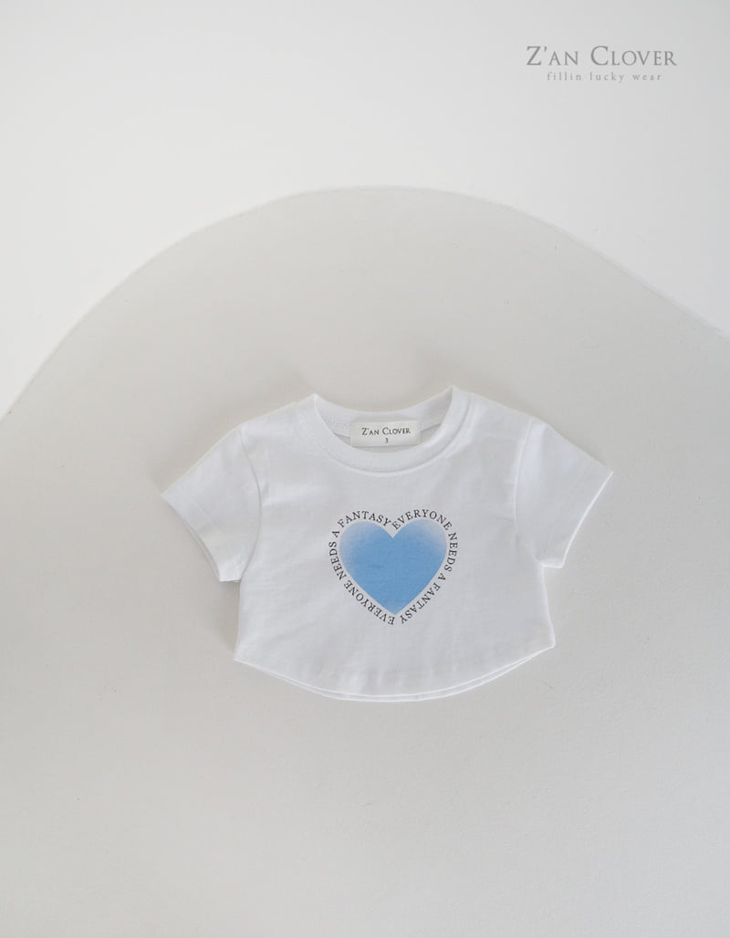 Zan Clover - Korean Children Fashion - #littlefashionista - Heart Tee - 4