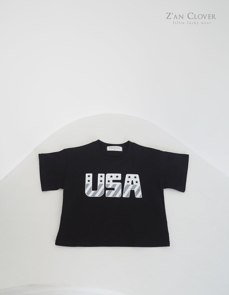 Zan Clover - Korean Children Fashion - #minifashionista - USA Tee - 7
