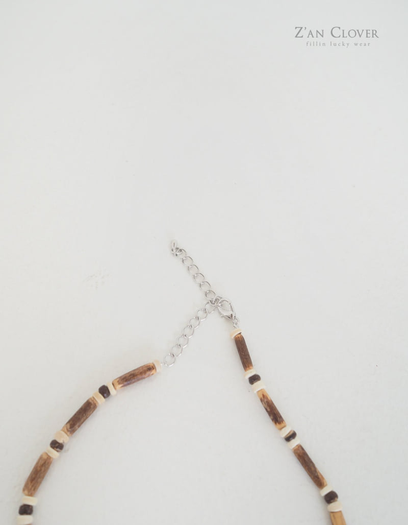 Zan Clover - Korean Children Fashion - #magicofchildhood - Wood Necklace - 4