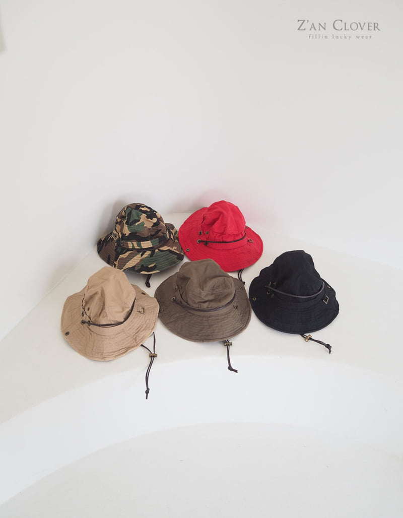 Zan Clover - Korean Children Fashion - #minifashionista - Safari Bucket Hat - 2