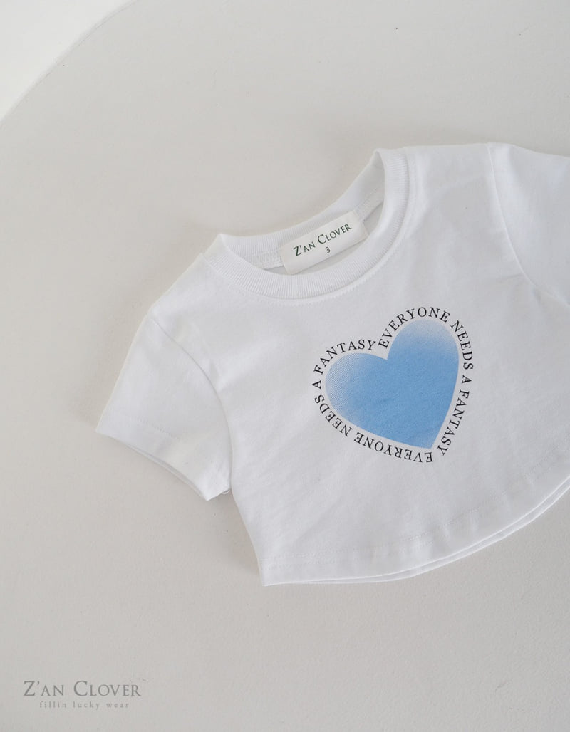 Zan Clover - Korean Children Fashion - #minifashionista - Heart Tee - 5