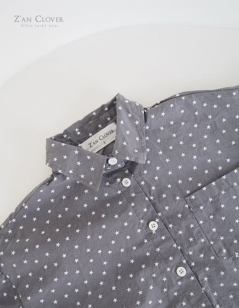Zan Clover - Korean Children Fashion - #prettylittlegirls - Star Shirt - 6