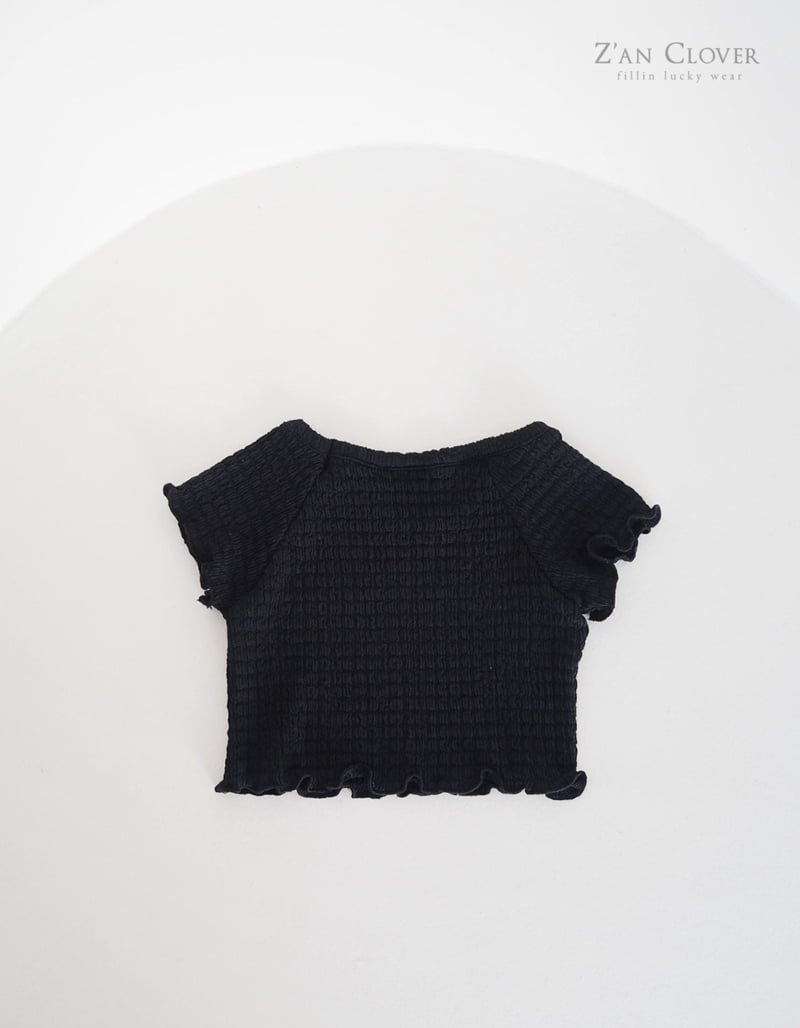 Zan Clover - Korean Children Fashion - #prettylittlegirls - Wrinkle Tee - 10