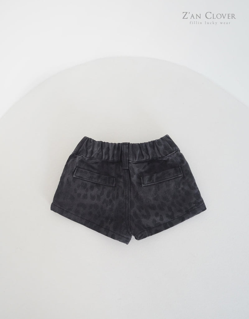 Zan Clover - Korean Children Fashion - #prettylittlegirls - Leopard Short Pants - 10