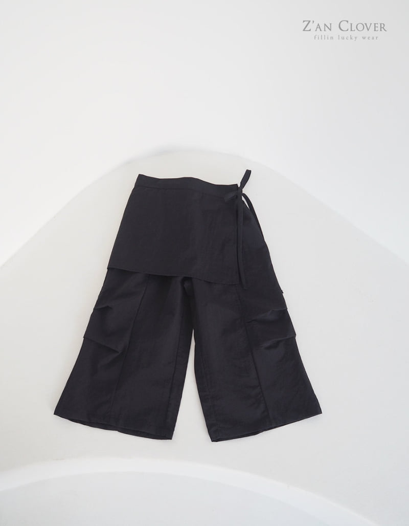 Zan Clover - Korean Children Fashion - #prettylittlegirls - Anorak Wrap Pants (Junior) - 8